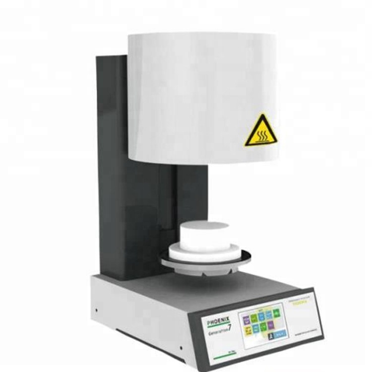 Un horno de porcelana de vacío programable automático y una estufa de porcelana dental de equipos de laboratorio dental