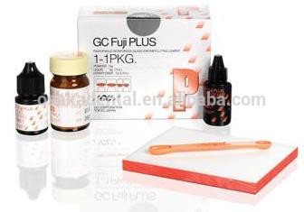 Material dental orginal GC Fuji Plus Vidrio Ionómero Cemento