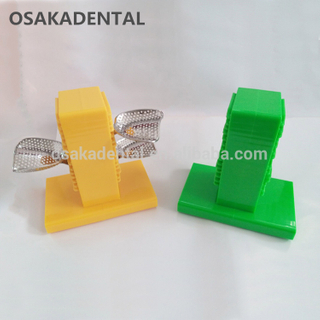 Soporte de plástico con soporte dental para bandeja de impresión OSA-C019