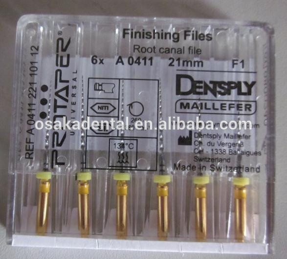 Archivos dentales Dentsply Protaper Files archivos de conducto radicular / archivos dentales endo