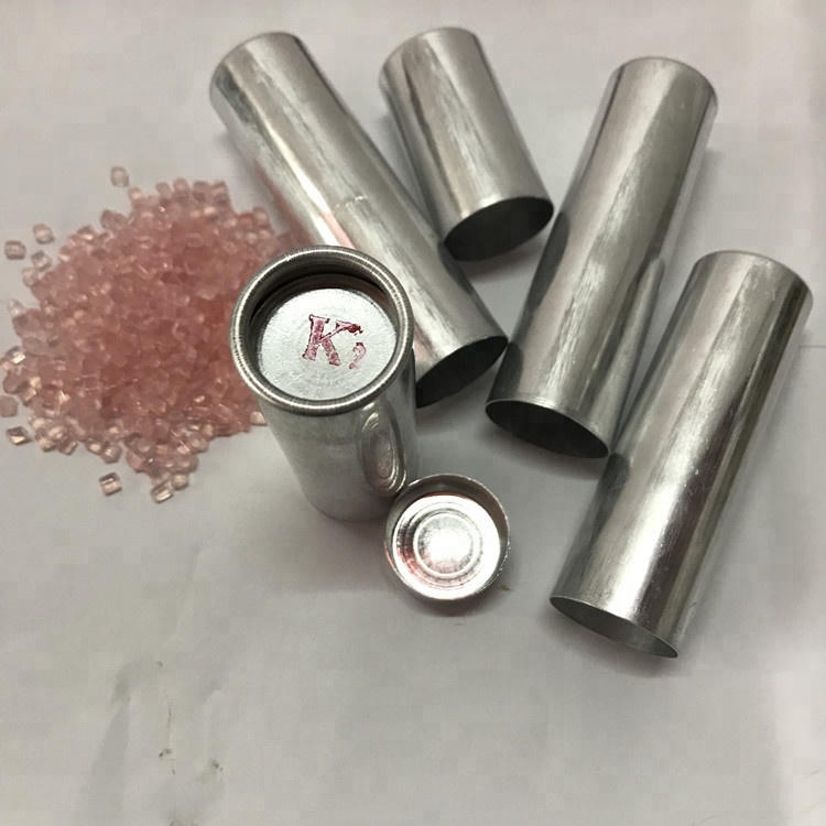 Un material dental Laboratorio dental Cartuchos vacíos de aluminio para prótesis parciales flexibles