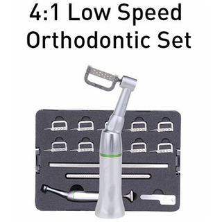 Ortodoncia dental Contra ángulo Hnadpiece 4: 1 Sistema de IPR de pelado recíproco