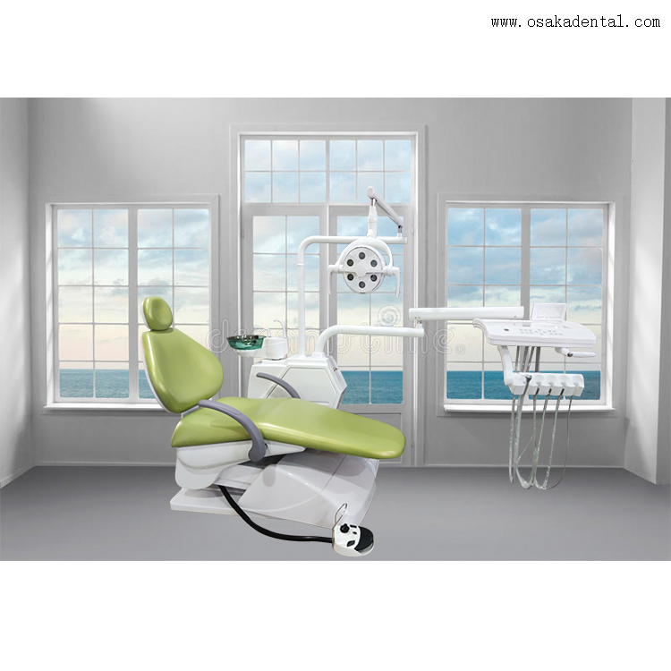 Sillón dental con taburete para operaciones dentales con sillones para higiene dental