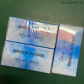 Material desechable dental Sugical Sutures Seda trenzada OSA-C-115