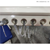 Silla dental con bandeja de instrumentos de pantalla táctil y pieza de mano dental con silla dental de buena calidad 
