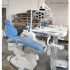 Sillón dental con compresor de aire dental y pieza de mano dental y escalador LED dental y luz de curado dental