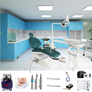 Unidad de silla dental económica con unidad de rayos X portátil
