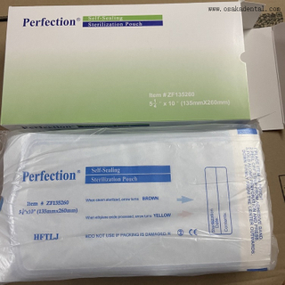 Bolsa de esterilización autosellante de material desechable dental OSA-P108