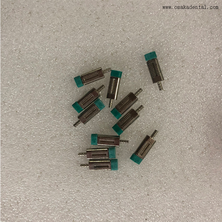 Materiales de laboratorio dental Pins gemelos en color verde