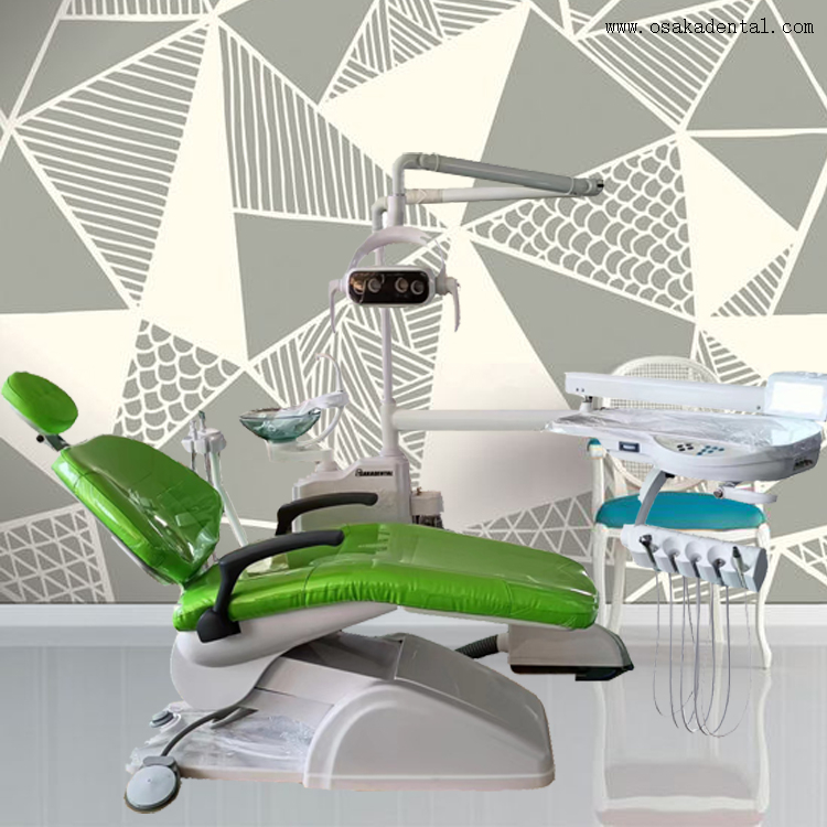 Pedal de pie Silla dental económica con unidad operativa