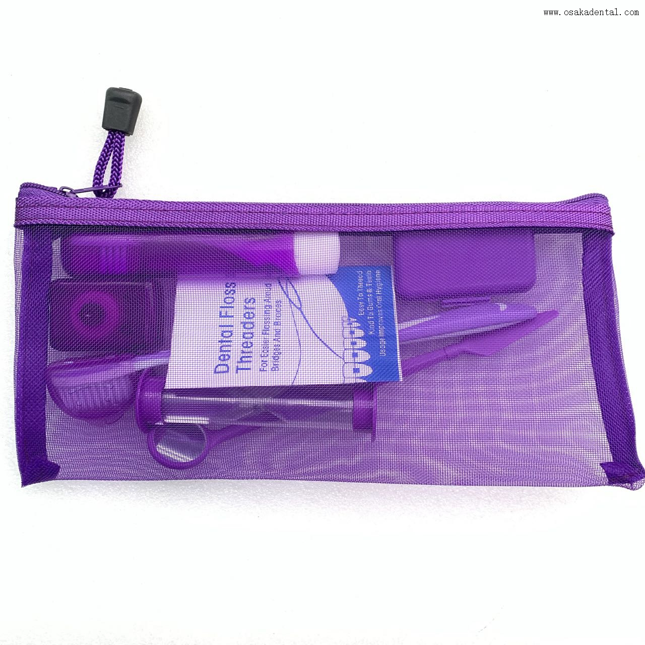 Naylon Bag Packed 8pcs Kit de ortodoncia con temporizador